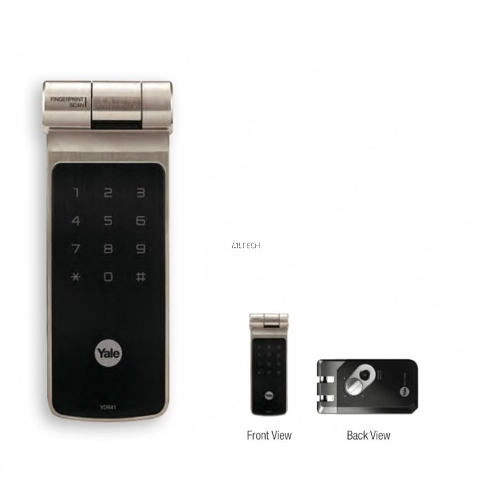 Yale YDR41 Fingerprint Smart Door Lock (Jimmy Proof)